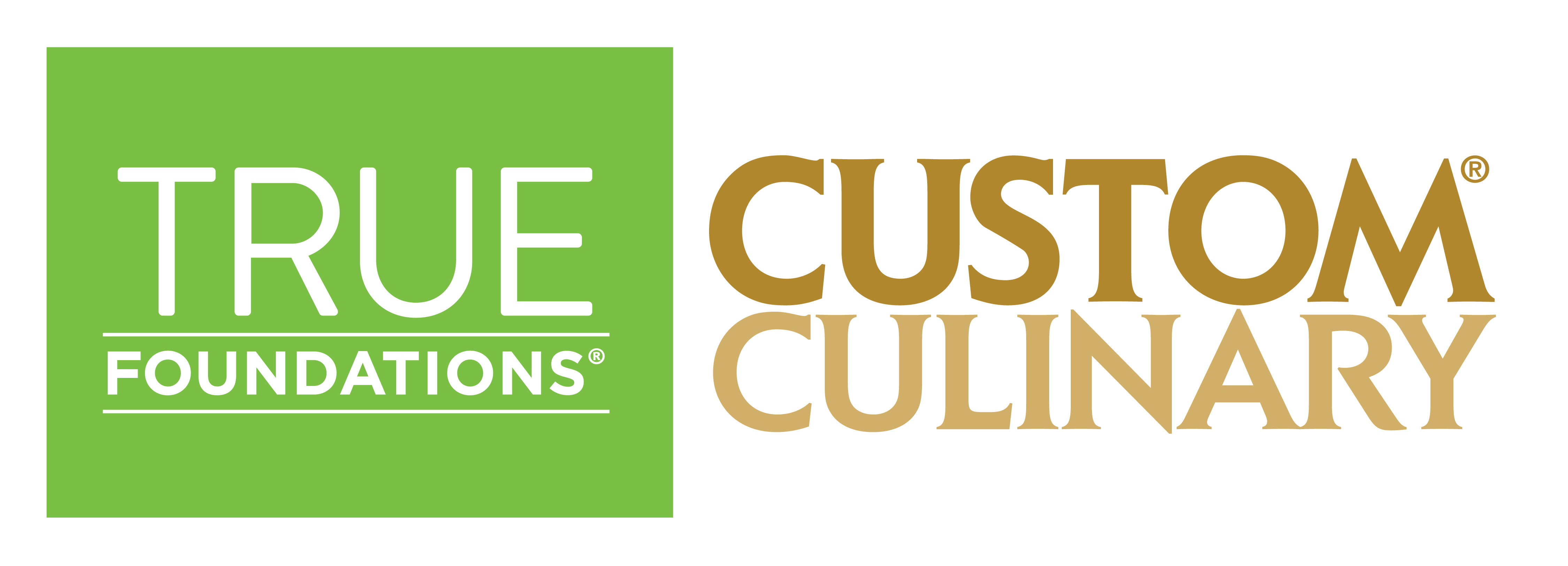 Custom Culinary True Foundations Logo