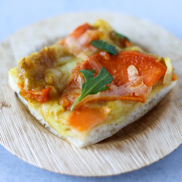 Sweet Potato Coconut Curry Flatbread Recipe